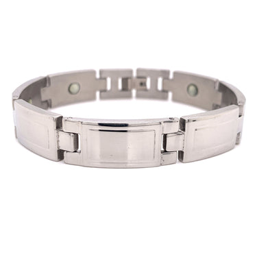 Stainless Steel Magnetic Bracelet / MBS0005-stainless steel jewelry wholesale- mens stainless steel jewelry- 316l stainless steel jewelry- stainless steel mens jewelry- jewelry stainless steel