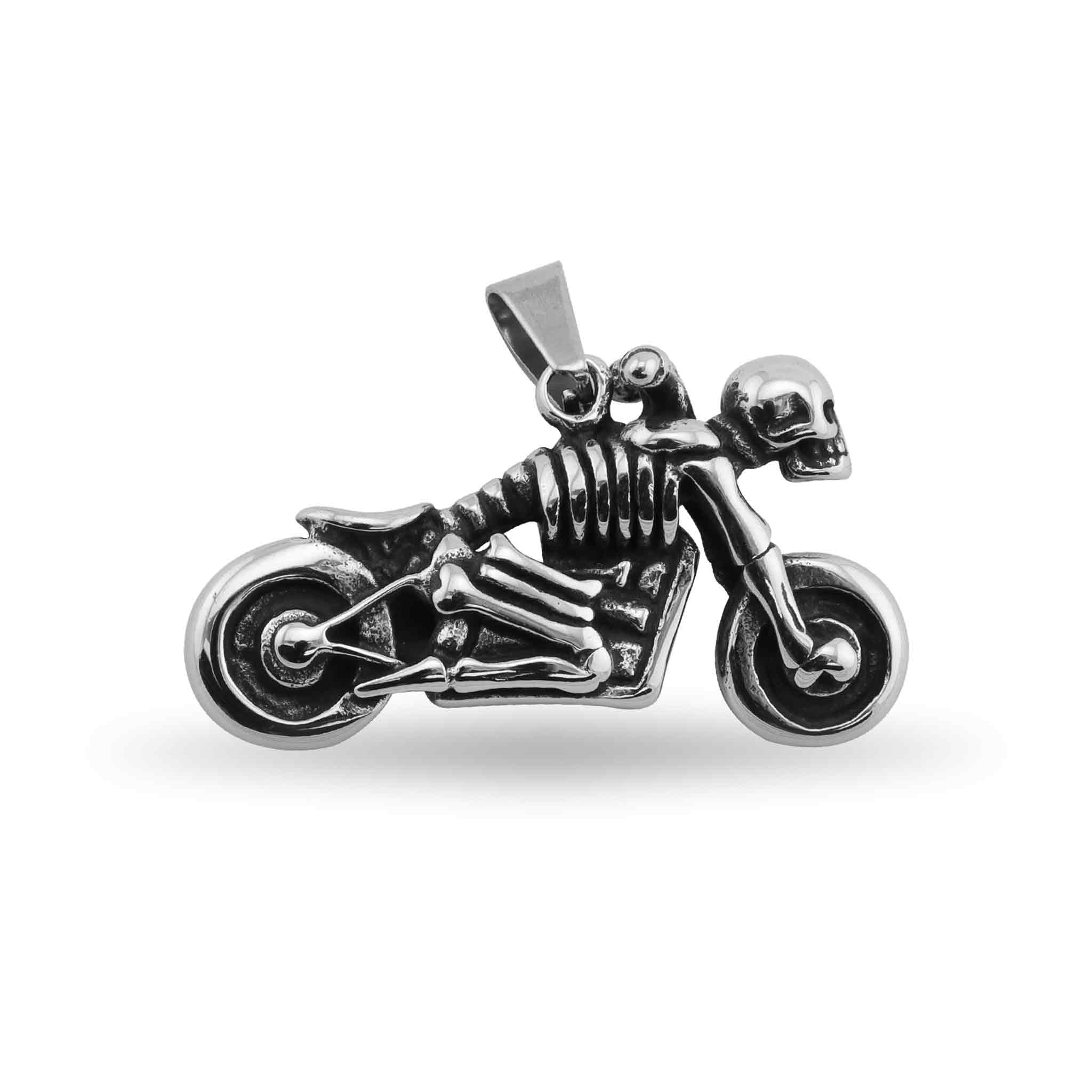 Rostfritt stål skelett Motorcykelhänge / PDC0191