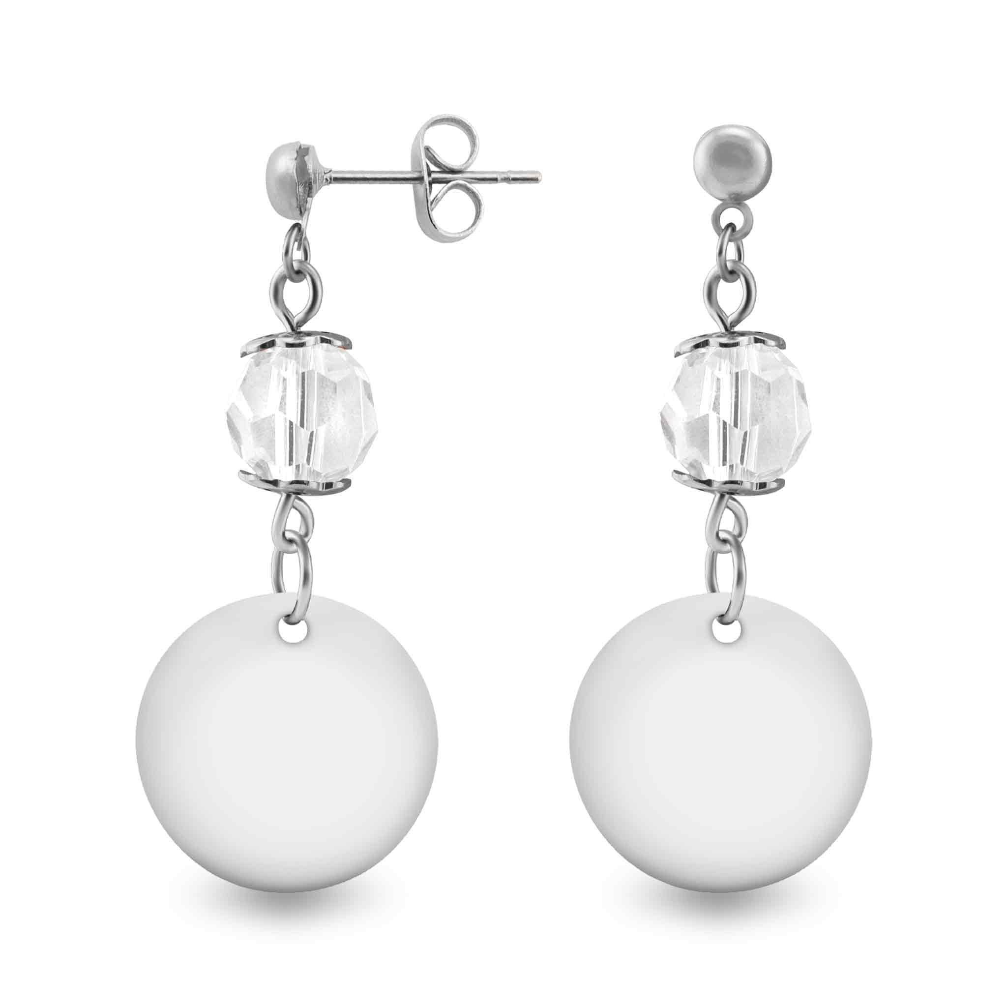 Stainless Steel Birthstone Earrings / SBB0062