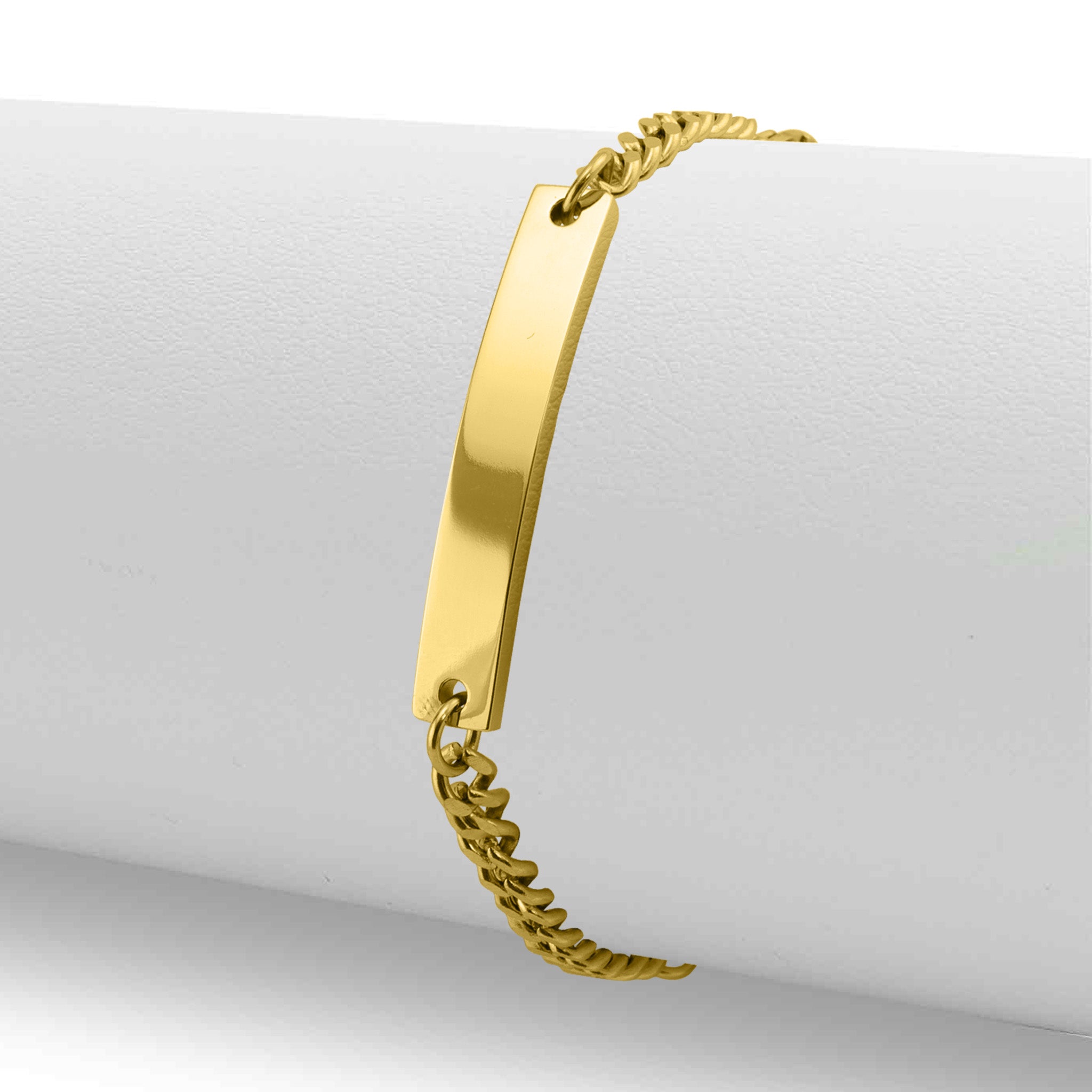 Men's Classic 22K 23K 24K Thai Yellow Gold Plated Bracelet 7.5 inch Jewelry  | eBay