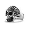 Detailed Skull Stainless Steel Ring / SCR4072