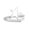 Sterling Silver Star Design Ring / SSR0134