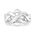 Sterling Silver Braided Ring / SSR0142