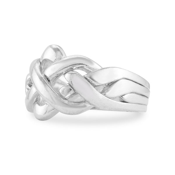 Sterling Silver Braided Ring / SSR0142