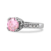 Sterling Silver Pink CZ Ring / SSR0184