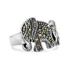 Sterling Silver Elephant Ring / SSR0216