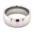 High Shine Tungsten Comfort Fit Ring / TGR1006-Black Tungsten Wedding Band- Polish Tungsten- Tungsten Carbide Ring- Black Wedding Ring- Brushed Black Tungsten