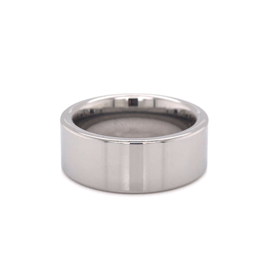 Polished Tungsten Comfort Fit Ring / TGR1028-Tungsten Carbide Ring- Black Wedding Ring- Brushed Black Tungsten- Dome Tungsten- Personalized Ring