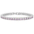 White Gold Over Brass Pink CZ Fashion Bracelet / FBL0003-wholesale stainless steel jewelry- does stainless steel jewelry tarnish- stainless steel jewelry good- stainless steel jewelry cleaner- gold stainless steel jewelry