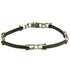 Stainless Steel Black Enamel Bracelet / BRJ2607
